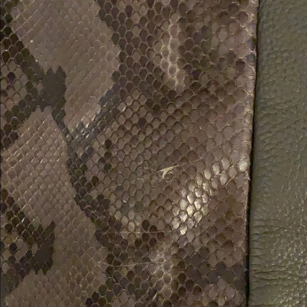 Gucci Bag Green Python Greenwich Hobo Army Bag - Picture 5 of 13